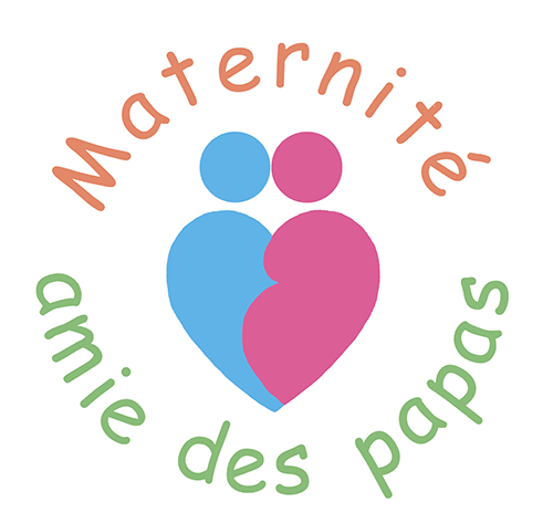 Logo Maternité, amie des papas