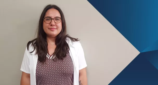 Julie, secrétaire médicale à l’Hôpital privé de Bois-Bernard (62).